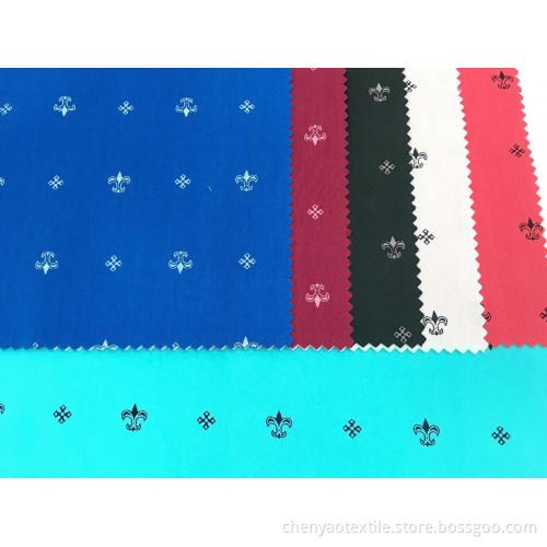 T / C Stretch Plain Bedruckter Stoff
